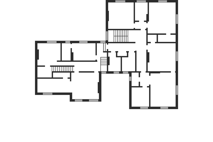 Ashington House - country film location vintage contemporary stylish grounds cinema mansion house home large farm field art interiors - floorplan