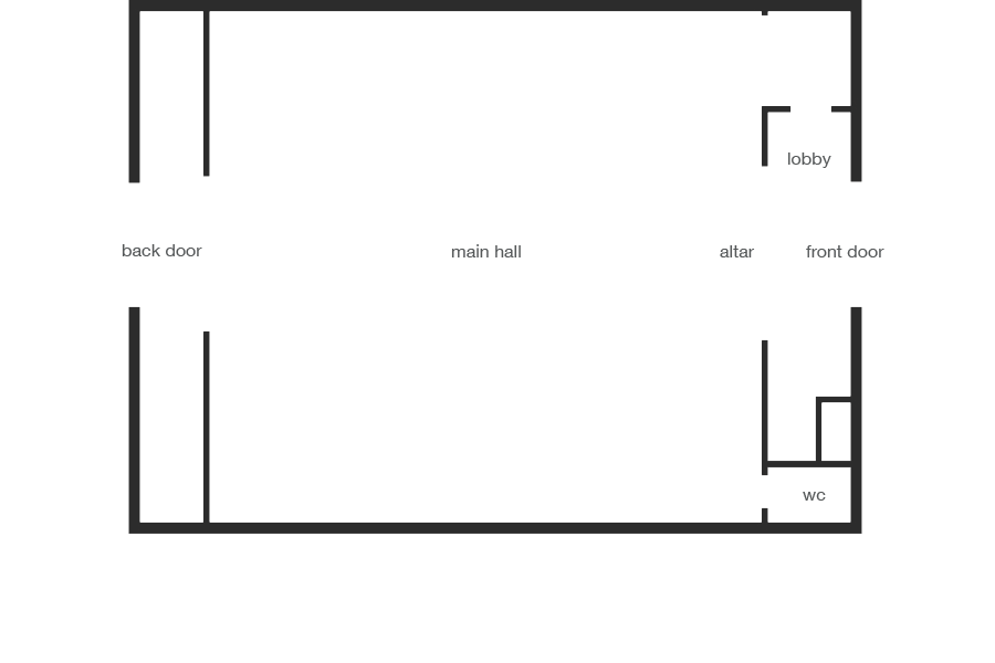 The Asylum - floorplan