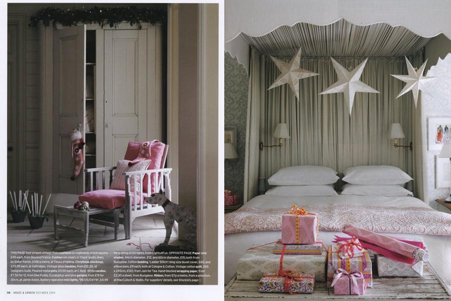 Bazeley House - tearsheet for House & Garden