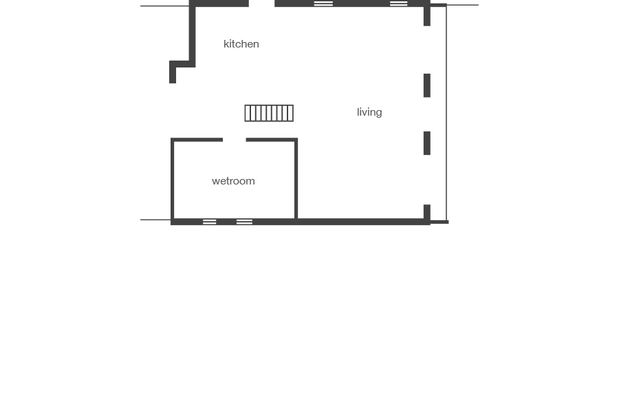 The Beach House - floorplan