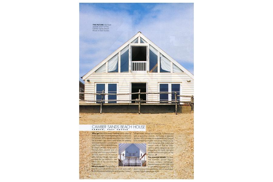 The Beach House - tearsheet for Elle Deco