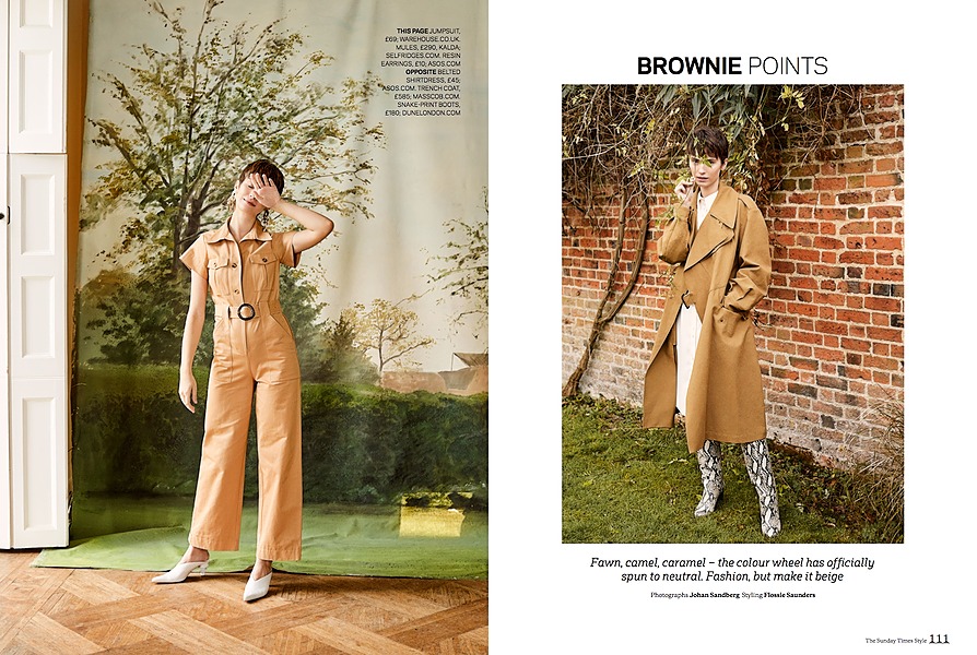 Bell House - tearsheet for Sunday Times Style