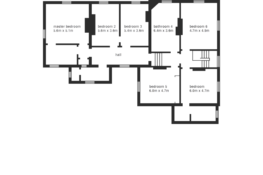 Belmont House - floorplan