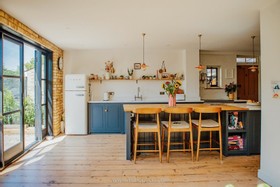Bengeo - victorian cottage hertfordshire period family home navy kitchens - thumbnail