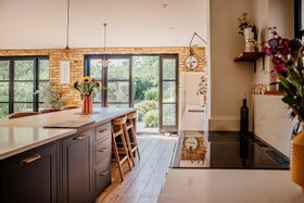 Bengeo - victorian cottage hertfordshire period family home navy kitchens - thumbnail
