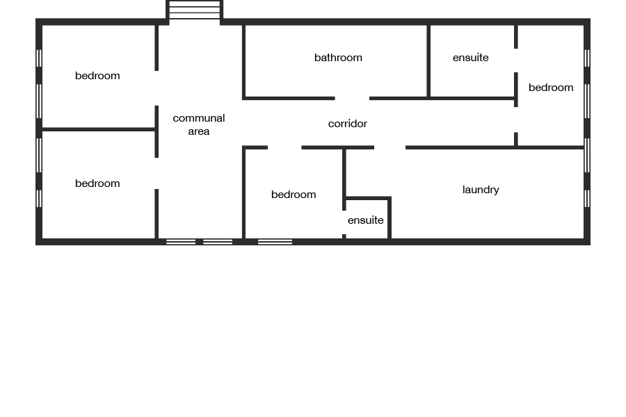 Blake House - floorplan