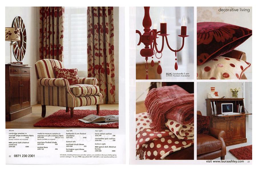 Blake House - tearsheet for Laura Ashley