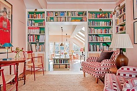 Blush - Victorian red family home kensal rise pastel house wallpaper  - cover