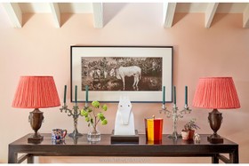 Blush - Victorian red family home kensal rise pastel house wallpaper  - thumbnail