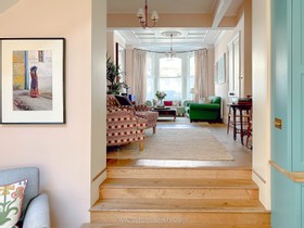 Blush - Victorian red family home kensal rise pastel house wallpaper  - thumbnail
