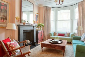 Blush - Victorian red family home kensal rise pastel house wallpaper  - thumbnail