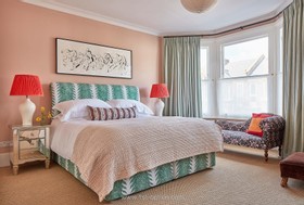 Blush - Victorian red family home kensal rise pastel house wallpaper  - thumbnail