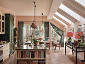 Blush - Victorian red family home kensal rise pastel house wallpaper  - thumbnail