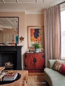 Blush - Victorian red family home kensal rise pastel house wallpaper  - thumbnail