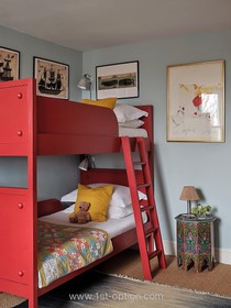Blush - Victorian red family home kensal rise pastel house wallpaper  - thumbnail