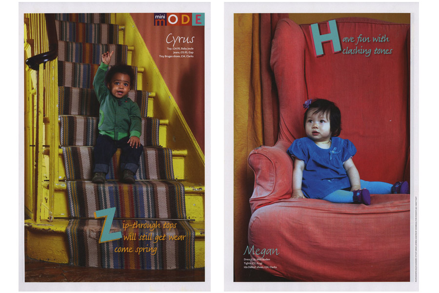 Brixton House - tearsheet for Mother & Baby