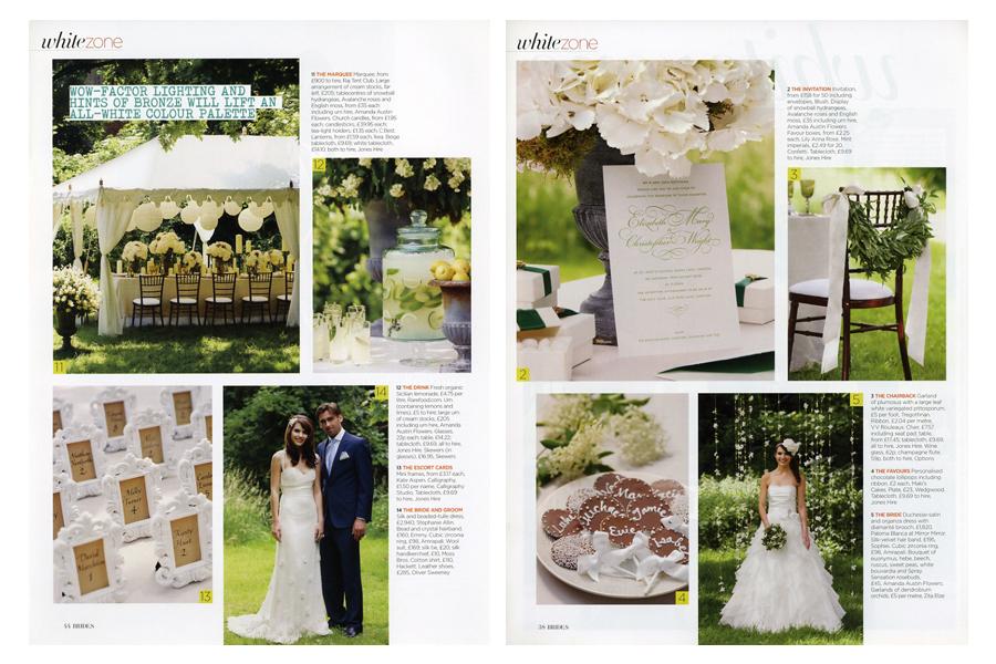 Broadhurst Gardens - tearsheet for Brides