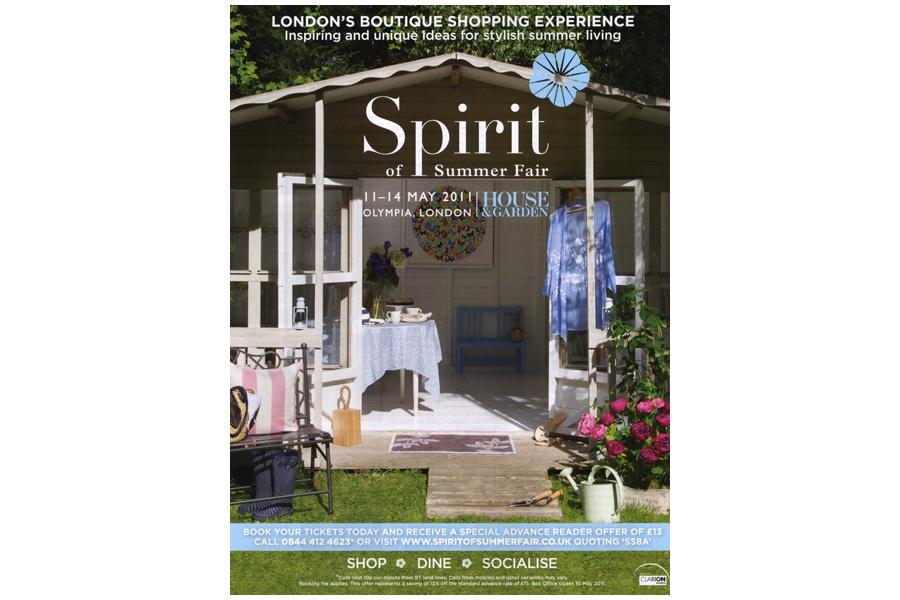 Bromley House - tearsheet for World Of Interiors