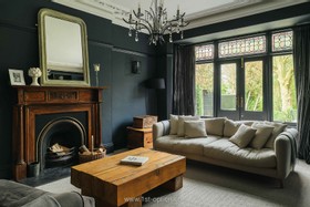 Chantry - victorian period property modern extension photoshoot filming locations location agency dark colours - thumbnail