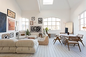 Coppola Loft - loft apartment dalston crittal windows warehouse conversion instagramable location marble - cover