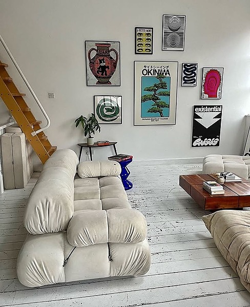 Coppola Loft - loft apartment dalston crittal windows warehouse conversion instagramable location marble - tearsheet for Drool Art
