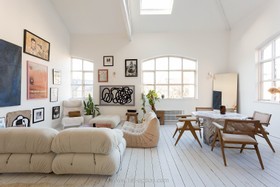 Coppola Loft - loft apartment dalston crittal windows warehouse conversion instagramable location marble - thumbnail