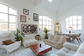 Coppola Loft - loft apartment dalston crittal windows warehouse conversion instagramable location marble - thumbnail