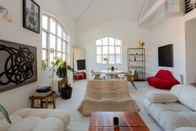 Coppola Loft - loft apartment dalston crittal windows warehouse conversion instagramable location marble - thumbnail