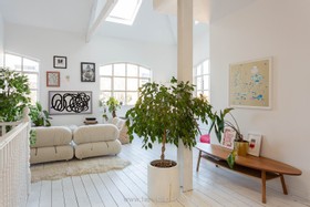 Coppola Loft - loft apartment dalston crittal windows warehouse conversion instagramable location marble - thumbnail