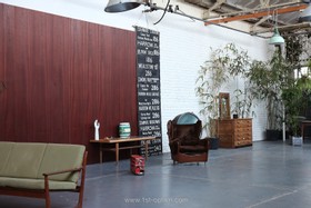 Cotton Studio - warehouse studio distressed walls plants props - thumbnail