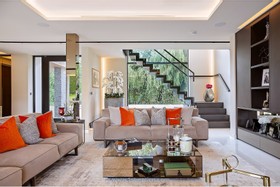 Elstree - modern house new build m25 open plan luxury luxe grand designs balcony hotel like bedroom - thumbnail