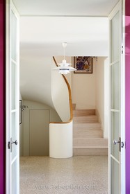 Feasts - modern kitchen island tiled floor games room exposed brick library bathtub - thumbnail