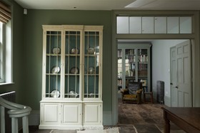 Flagstone - antique furniture wooden shutters breakfast bar wooden beams classic understated attic patio pergola fireplace - thumbnail