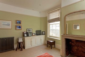 Flagstone - antique furniture wooden shutters breakfast bar wooden beams classic understated attic patio pergola fireplace - thumbnail