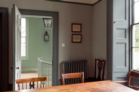 Flagstone - antique furniture wooden shutters breakfast bar wooden beams classic understated attic patio pergola fireplace - thumbnail