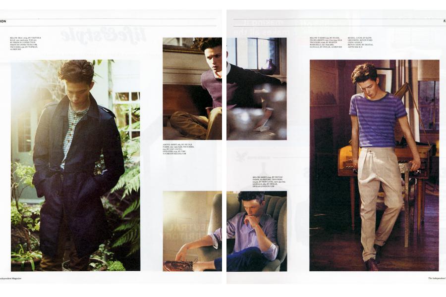Fournier Street - tearsheet for The Independent
