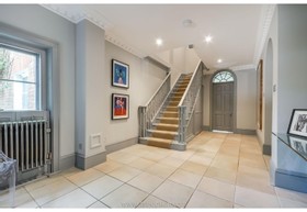 Garnon - kitchen island fireplace wooden flooring landscaped garden marble four post bed period features - thumbnail