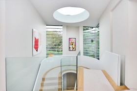 Graphite - modern kitchen island tiled floor games room exposed brick library gym pool bathtub - thumbnail