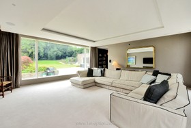 Graphite - modern kitchen island tiled floor games room exposed brick library gym pool bathtub - thumbnail