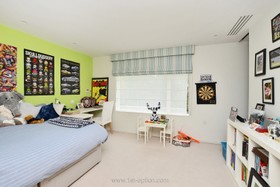 Graphite - modern kitchen island tiled floor games room exposed brick library gym pool bathtub - thumbnail