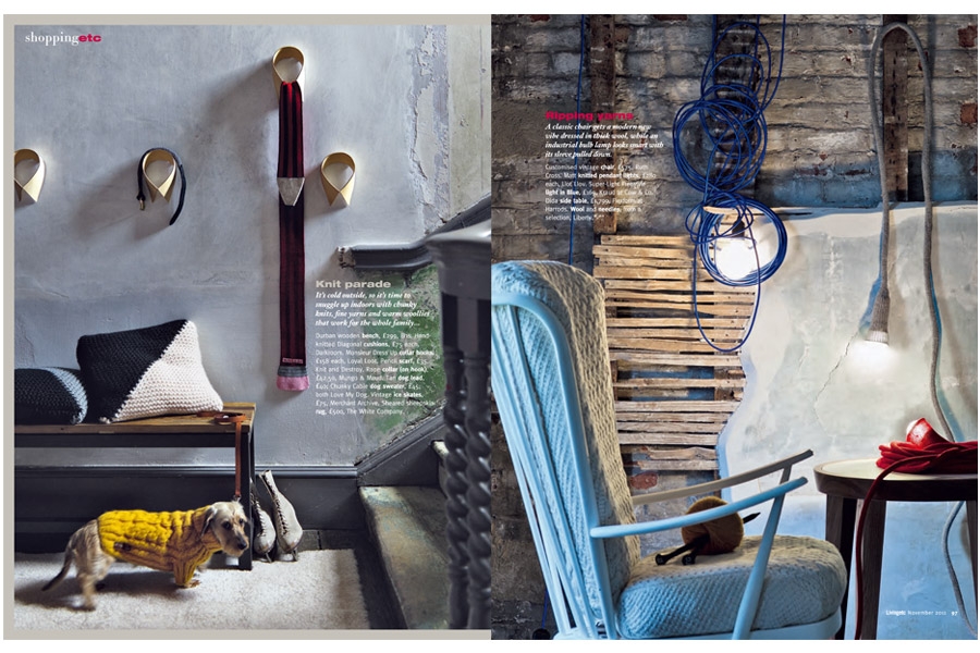 Henry VIII Boathouse - tearsheet for Living etc