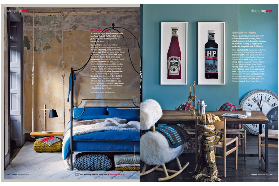 Henry VIII Boathouse - tearsheet for Living etc