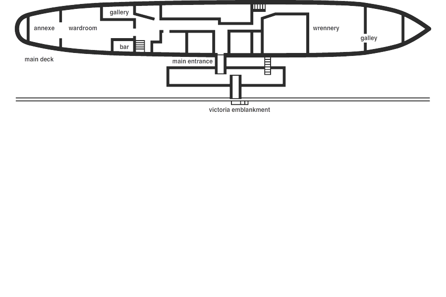 HMS President - floorplan