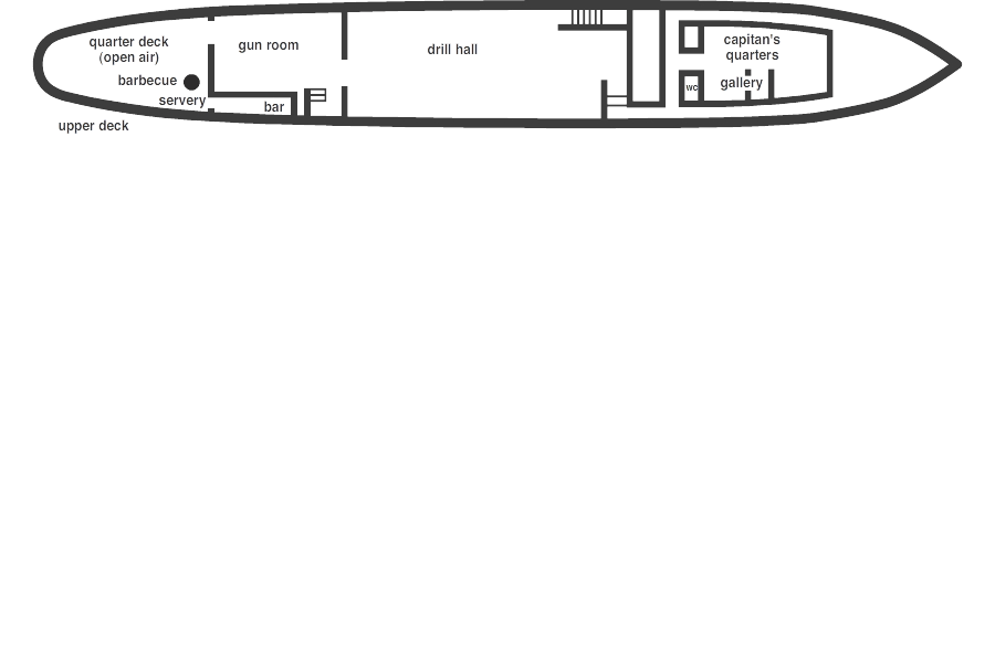 HMS President - floorplan