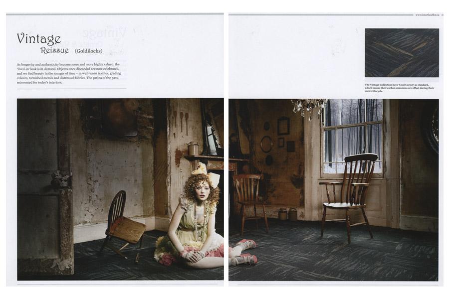 The House - tearsheet for Interface Flor