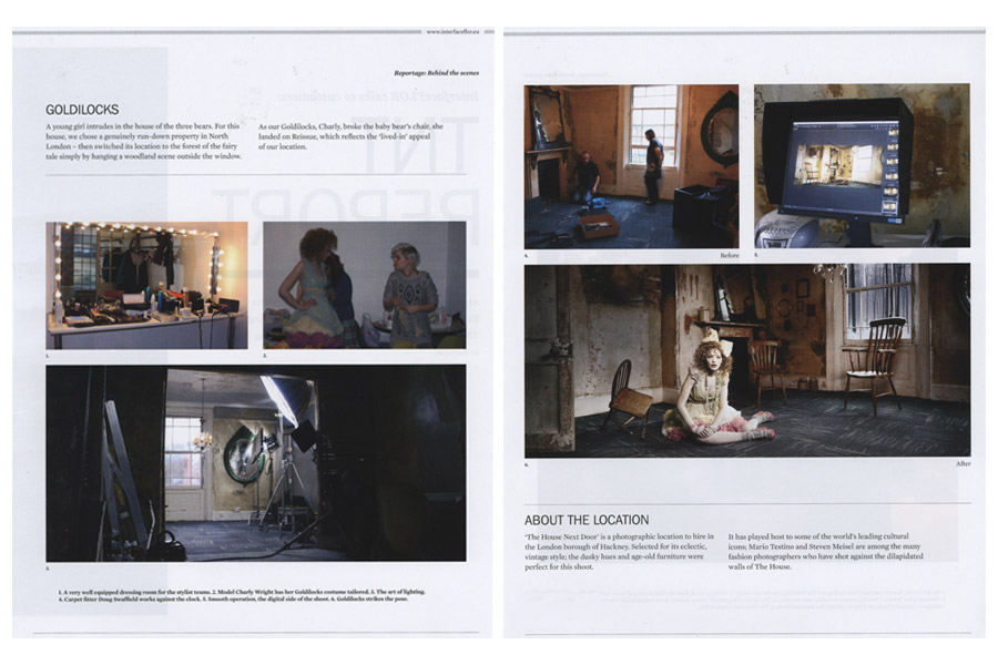 The House - tearsheet for Interface Flor