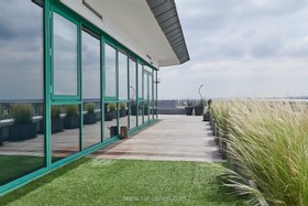 Kew Penthouse - kew penthouse modern minimalistic roof garden piano astro turf apartment - thumbnail