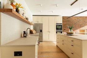 Kuku - mid-century home modern house exposed brick Mediterranean design location hire photoshoot filming london  - thumbnail