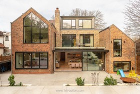 Kuku - mid-century home modern house exposed brick Mediterranean design location hire photoshoot filming london  - thumbnail