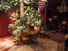 Lace Apartment North - Factory antique lace photoshoot studio location filming film photography shoot vintage style maximalist  - thumbnail